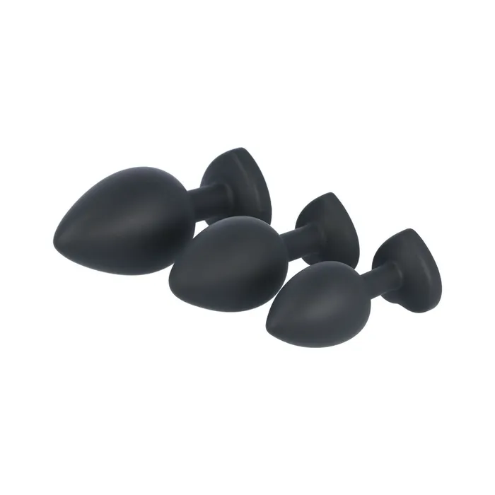 Virgite Anal | Plug Anale Virgite Nero Silicone Set 3 Pezzi Virgite Anal | Plug Anale Virgite Nero Silicone Set 3 Pezzi