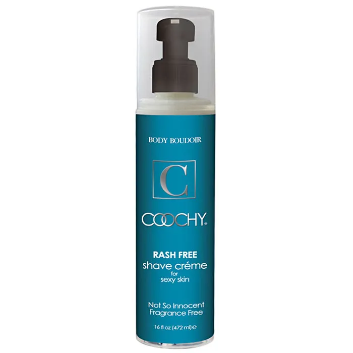 Coochy Shave Cream Fragrance Free 16oz Classic Erotica Vibrators