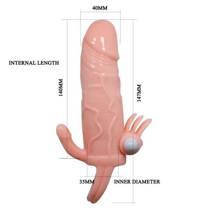 PRE Male Sex Toys Brave Man Penis Sleeve With Mini Bullet PRE Male Sex Toys Brave Man Penis Sleeve With Mini Bullet