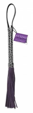 Vibrators Pipedream Products Fetish Fantasy Designer Flogger Purple