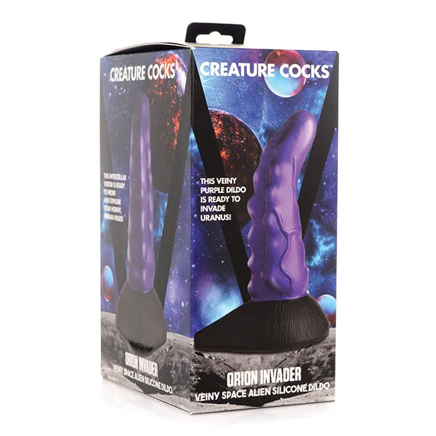 Orion Invader Veiny Space Alien Silicone Fantasy Dildo Creature Cocks Dildos