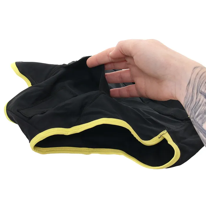 CalExotics Anal Boundless Black Yellow Brief XL