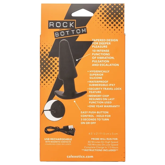 Anal CAL EXOTICS Rock Bottom Tapered Probe