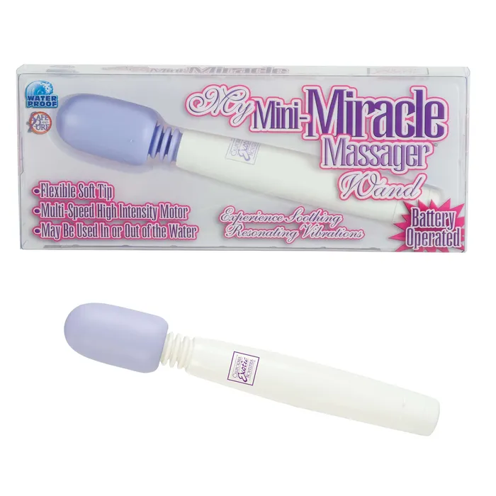 California Exotic Novelties Female Sex Toys My Mini Miracle Massager Wand