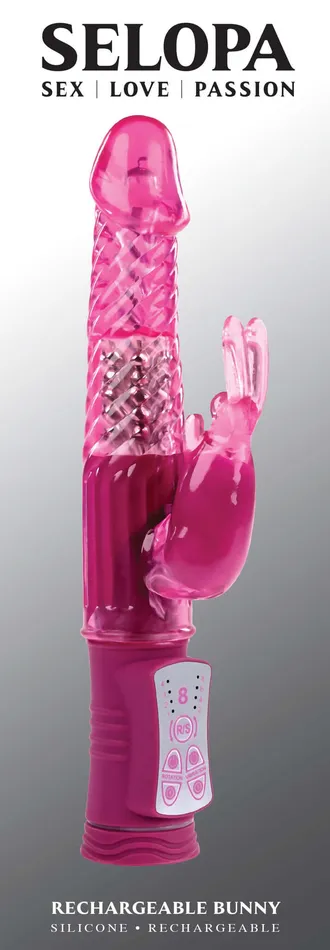 Evolved Novelties Female Sex Toys Selopa Rechargeable Bunny Rechargeable Vibrator A Slim and Powerful Dual Pleasure Experience Evolved Novelties Female Sex Toys Selopa Rechargeable Bunny Rechargeable Vibrator A Slim and Powerful Dual Pleasure Experience