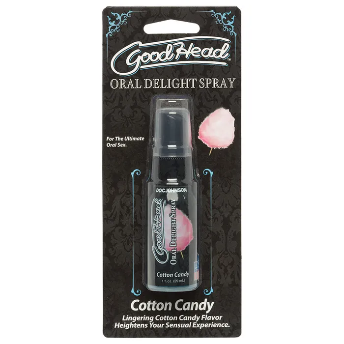 GoodHead Oral DelightLiquid Cotton Candy 1oz DOC JOHNSON Female Sex Toys