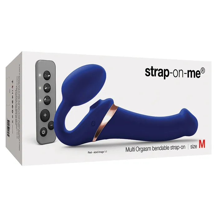 LOVELY PLANET Female Sex Toys Strap On Me Multi Orgasm Bendable StrapOnNight Blue M LOVELY PLANET Female Sex Toys Strap On Me Multi Orgasm Bendable StrapOnNight Blue M