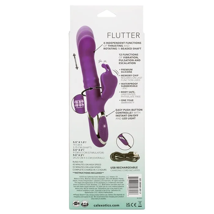 Vibrators CAL EXOTICS Enchanted Flutter