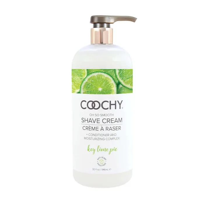Vibrators Coochy Shave Cream Key Lime Pie 32 Oz Classic Brands