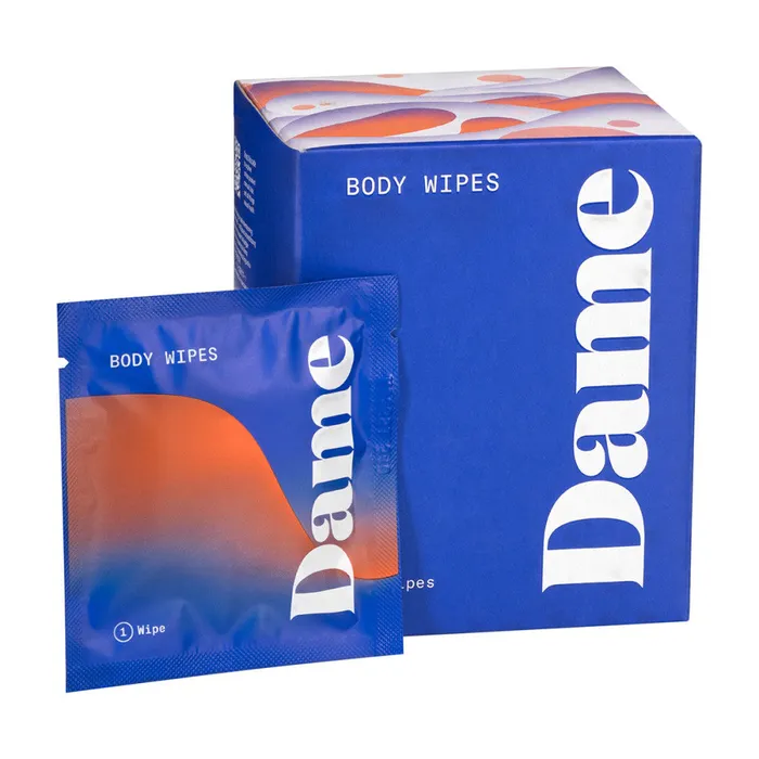 Dame Female Sex Toys Dame Products Body Wipes 15ct IndividuallyWrapped Towelettes Dame Female Sex Toys Dame Products Body Wipes 15ct IndividuallyWrapped Towelettes