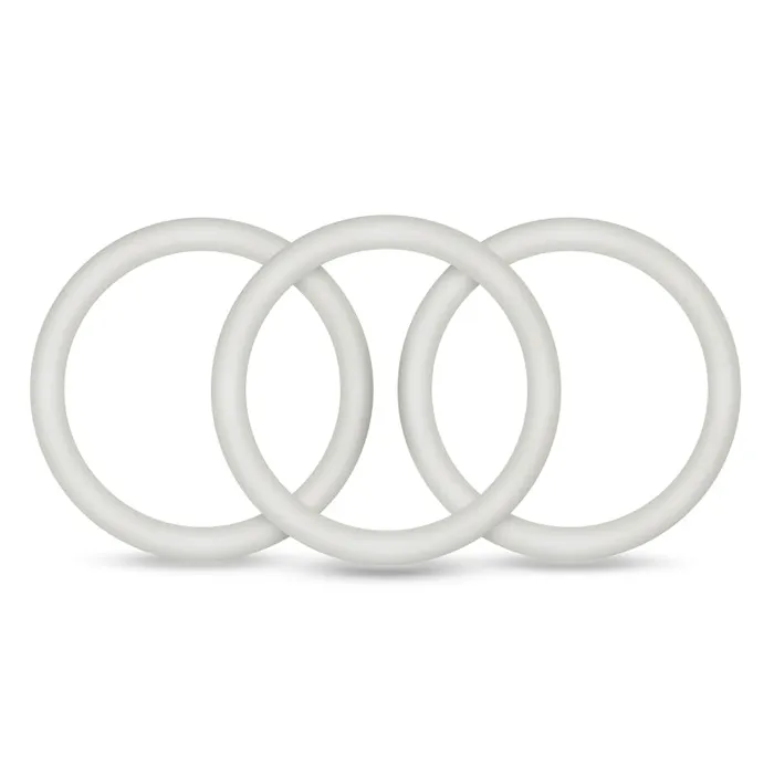 Female Sex Toys Performance Vs3 Pure Premium Silicone Cockrings Large White Blush Novelties Female Sex Toys Performance Vs3 Pure Premium Silicone Cockrings Large White Blush Novelties