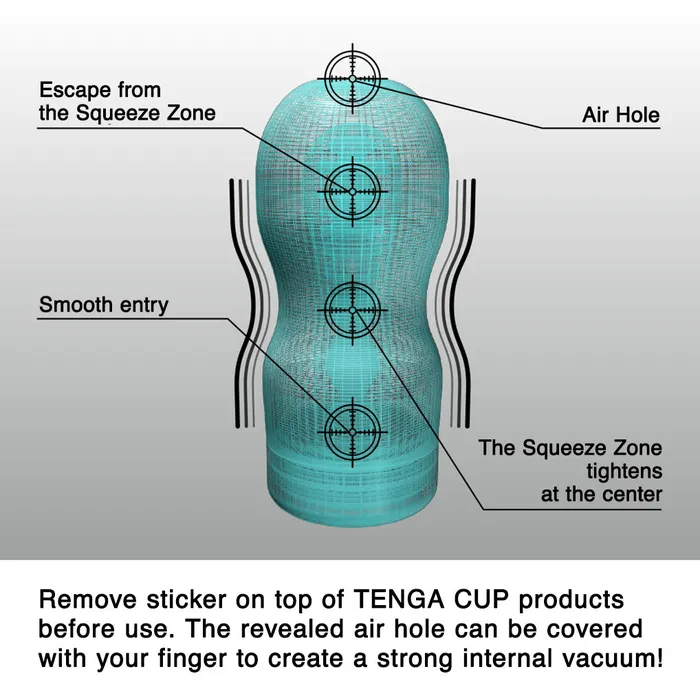 Male Sex Toys ORIGINAL VACUUM CUP EXTRA COOL EDITION TENGA