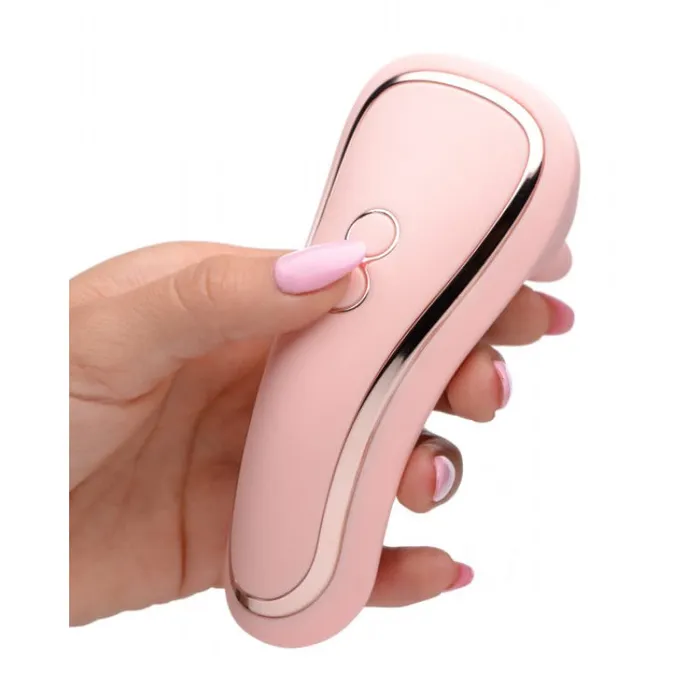 Vibrators XR Brands inmi Vibrassage Fondle Vibrating Clit Massager Pink Vibrators XR Brands inmi Vibrassage Fondle Vibrating Clit Massager Pink