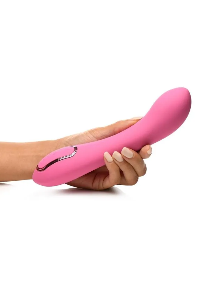 Inmi ExtremeG Inflating GSpot Rechargeable Silicone Vibrator Inmi Female Sex Toys