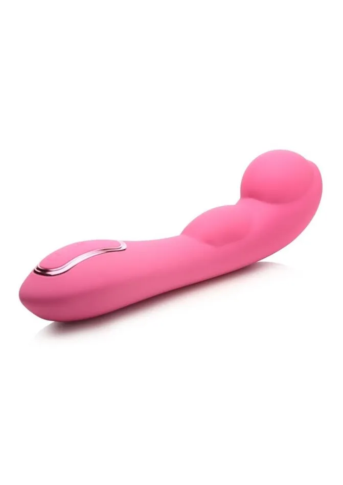Inmi ExtremeG Inflating GSpot Rechargeable Silicone Vibrator Inmi Female Sex Toys