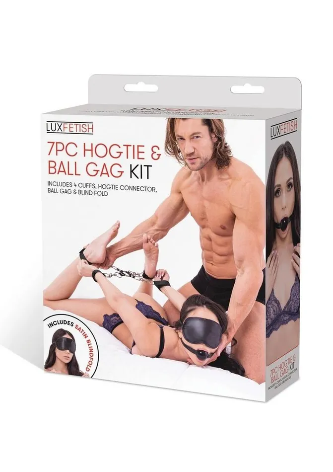 Lux Fetish Hogtie and Ball Gag Kit Lux Fetish Couples