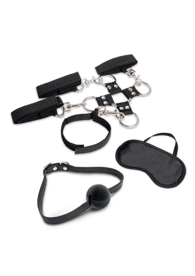 Lux Fetish Hogtie and Ball Gag Kit Lux Fetish Couples
