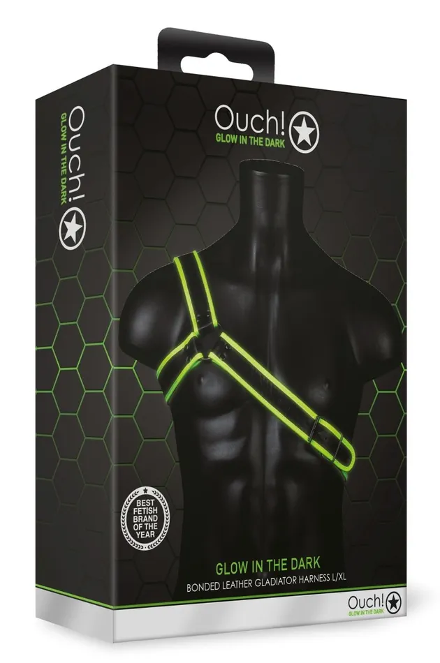 Female Sex Toys Gladiator Harness Glow in the Dark Shots Ouch Female Sex Toys Gladiator Harness Glow in the Dark Shots Ouch
