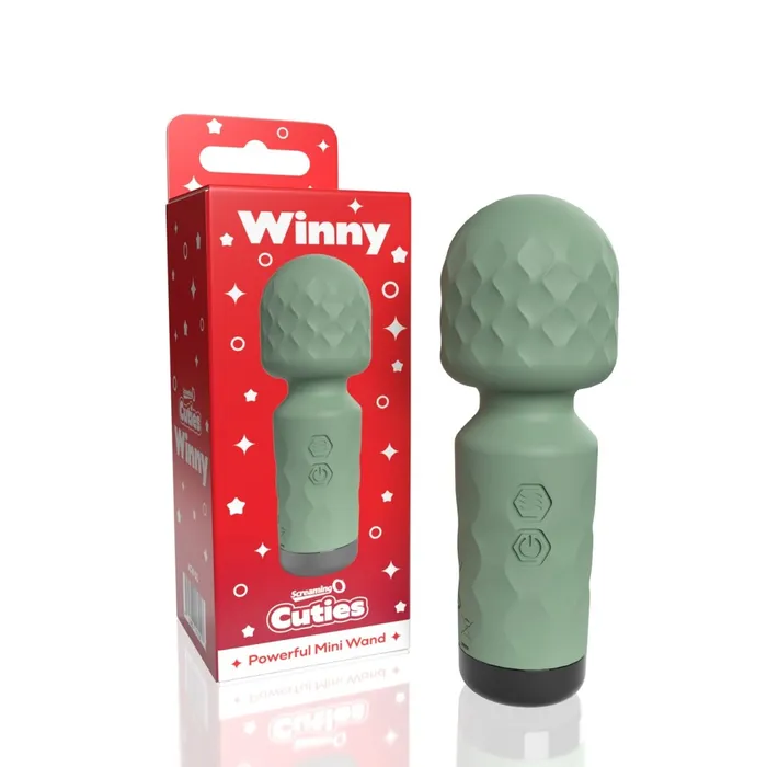 Female Sex Toys Screaming O Cuties Winny Vibrating Mini Wand Sage Green Screaming O Female Sex Toys Screaming O Cuties Winny Vibrating Mini Wand Sage Green Screaming O