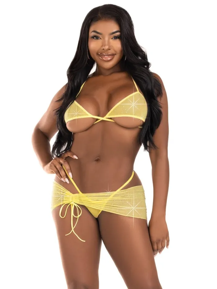 Leg Avenue Anal 3 Pc Rhinestone Mesh Set Smallmedium Baby Yellow Leg Avenue Anal 3 Pc Rhinestone Mesh Set Smallmedium Baby Yellow