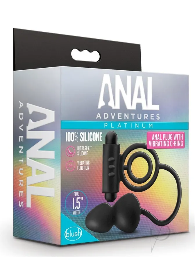 Anal Adventure Platinum Plug Vibe Cring Anal Adventures Anal