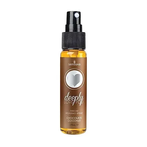 Castle Megastore Vibrators Deeply Love You Throat Relaxing Spray Chocolate Coconut 1oz Castle Megastore Vibrators Deeply Love You Throat Relaxing Spray Chocolate Coconut 1oz