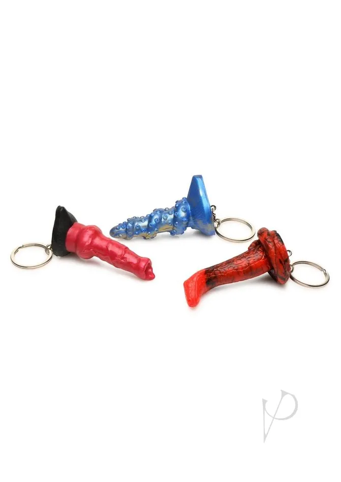 Creature Cock King Hound Keychain Set Creature Cocks Dildos