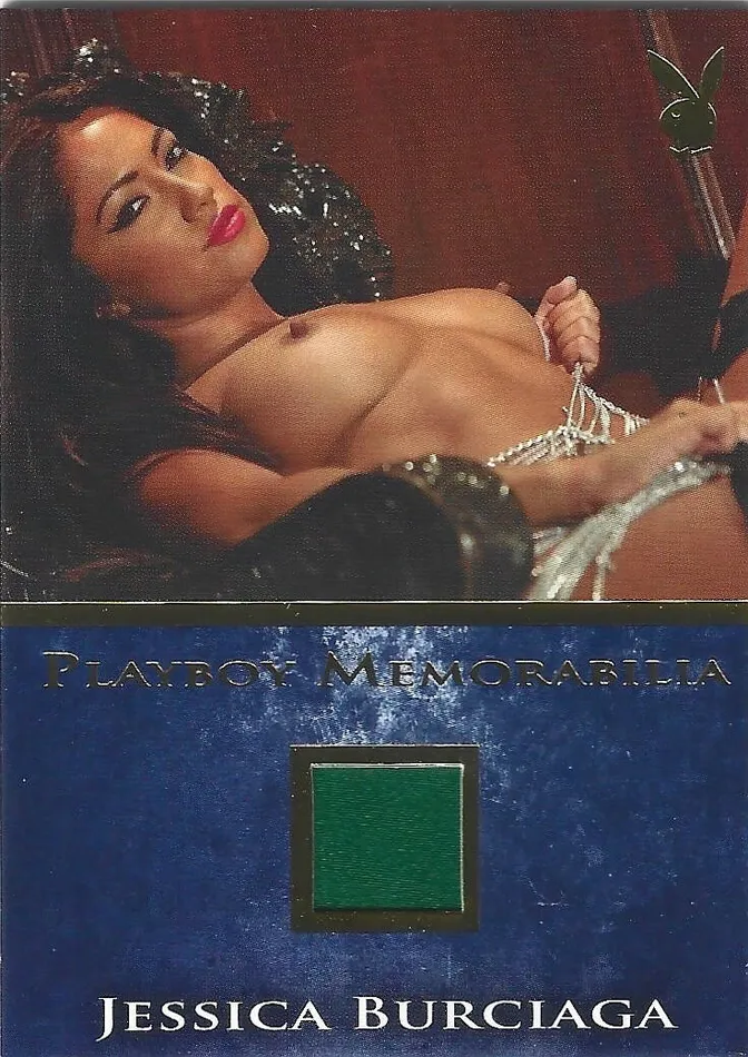 Dans Cards Vibrators Playboys Bare Assets Jessica Burciaga Gold Foil Memorabilia Card