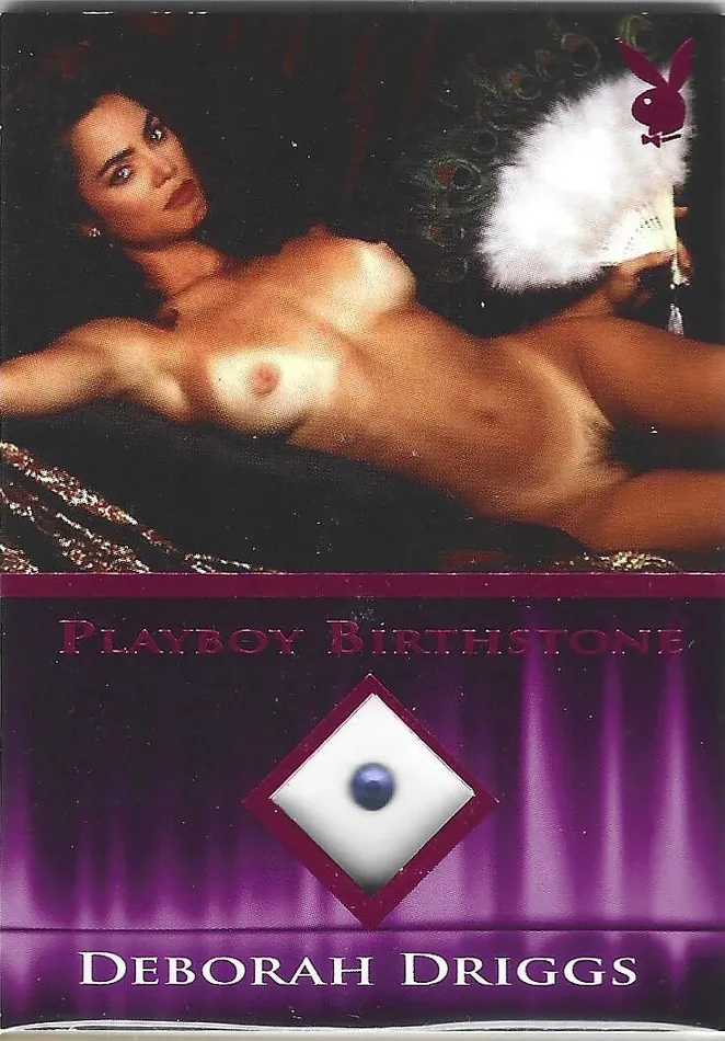 Dans Cards Vibrators Playboys Sexy Centerfolds Deborah Driggs Pink Foil Birthstone Card Dans Cards Vibrators Playboys Sexy Centerfolds Deborah Driggs Pink Foil Birthstone Card