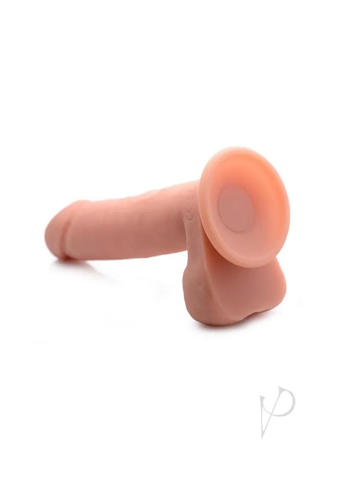 Dildos Big Shot Vibe Sil Dildo W Balls Vanilla Big Shot