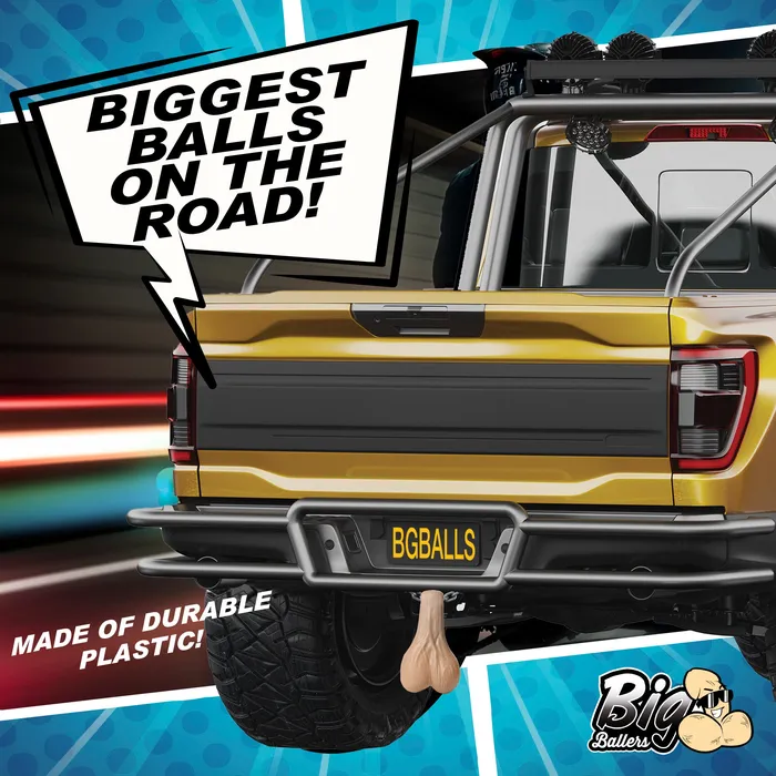 Dildos XR Brands Truck Nuts Light