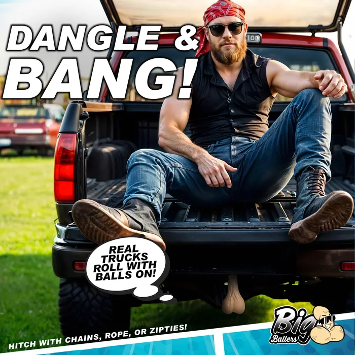 Dildos XR Brands Truck Nuts Light