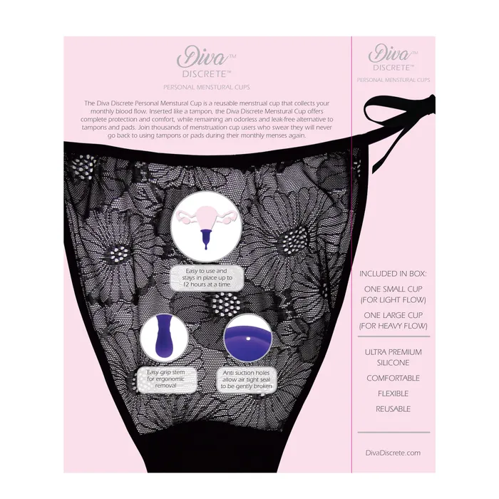 Diva Discrete Cup Set Castle Megastore Anal