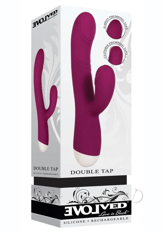 Double Tap Red Evolved Vibrators