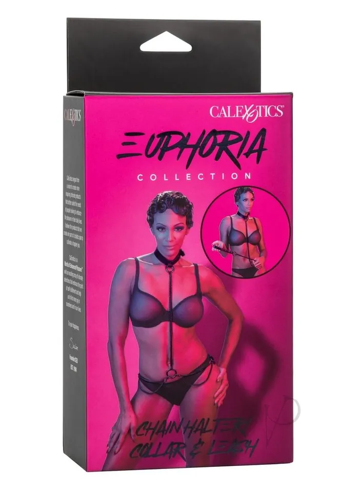 Euphoria Vibrators Euphoria Coll Chain Halter Col Leash