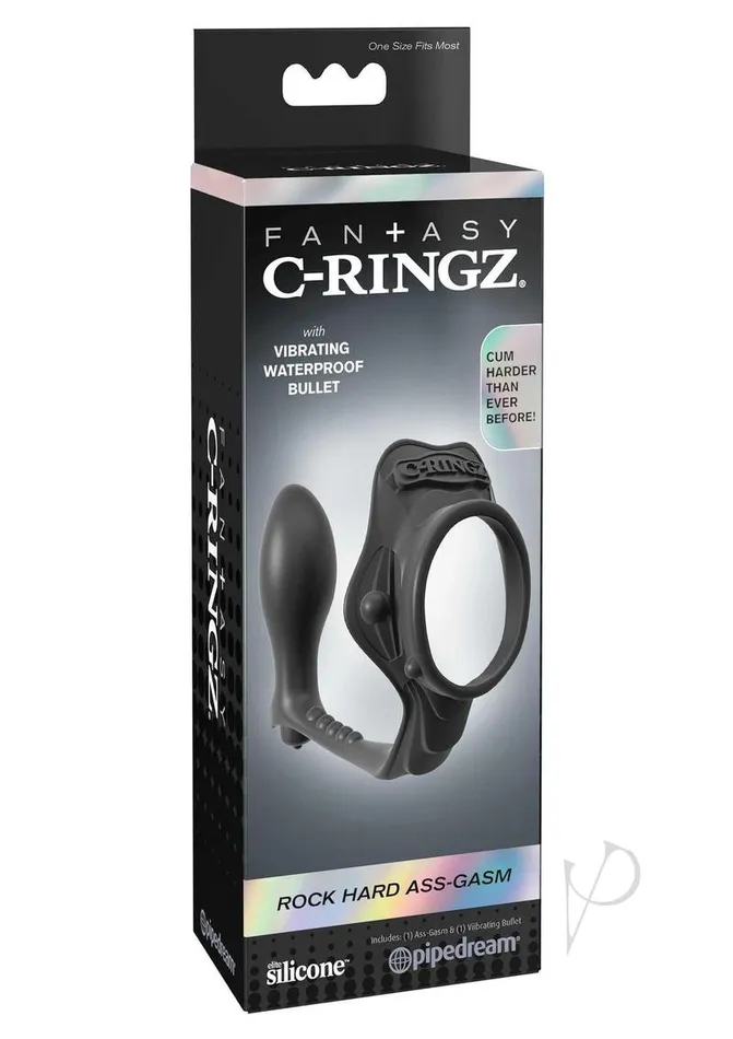 Fantasy CRingz Fcr Rock Hard Ass Gasm Black Anal