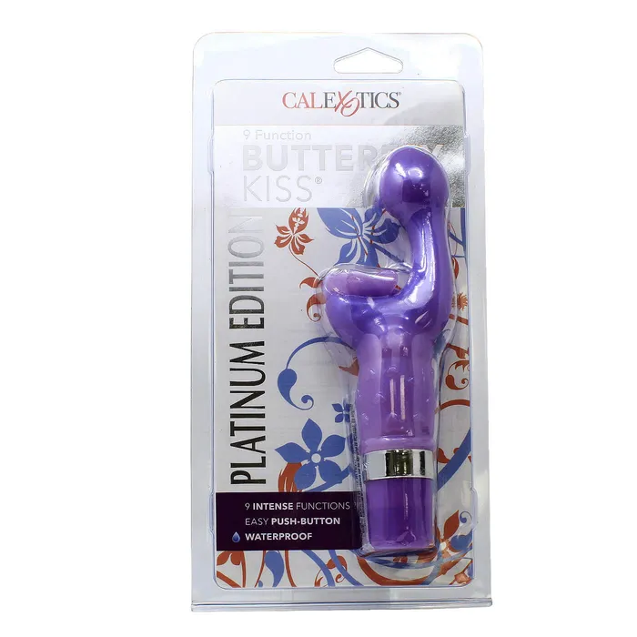 Female Sex Toys California Exotics The Butterfly Kiss GSpot Vibrator Platinum Edition