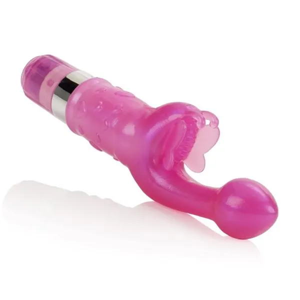 Female Sex Toys California Exotics The Butterfly Kiss GSpot Vibrator Platinum Edition