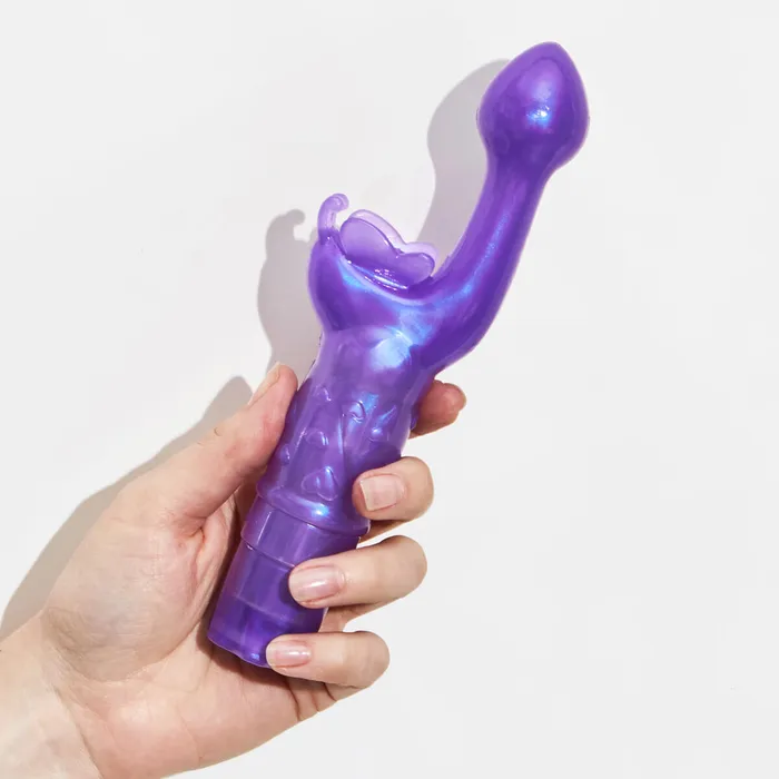 Female Sex Toys California Exotics The Butterfly Kiss GSpot Vibrator Platinum Edition