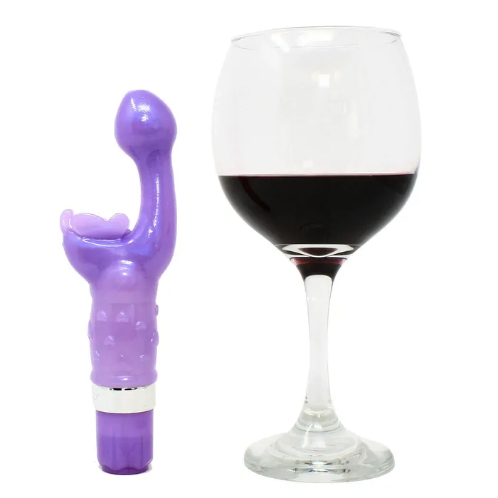 Female Sex Toys California Exotics The Butterfly Kiss GSpot Vibrator Platinum Edition