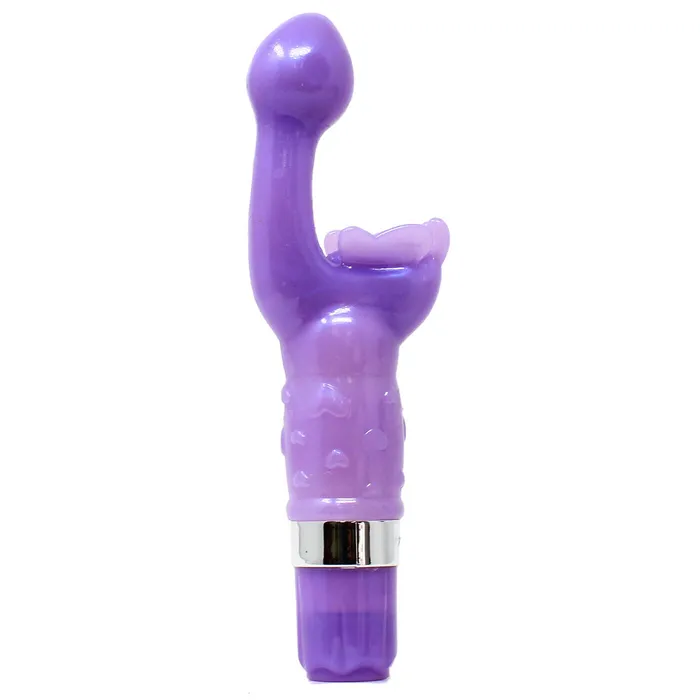 Female Sex Toys California Exotics The Butterfly Kiss GSpot Vibrator Platinum Edition