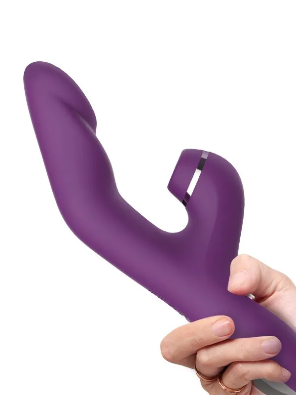 Female Sex Toys Sohimi GANJ 3 in 1 Stimulation Rabbit Vibrator with Heating