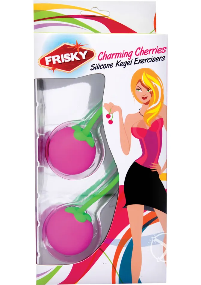 Frisky Female Sex Toys Frisky Charmin Cherrie Silic Kegel Balls