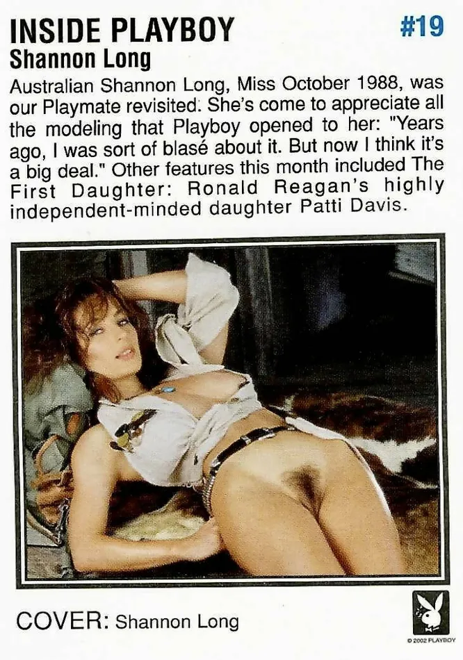 Greenthunderbirds Cards Vibrators Playboy Centerfold Collector Cards 1994 Thru 1996 19 Inside Playboy