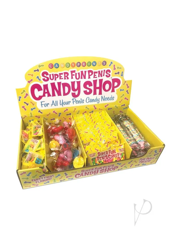 Male Sex Toys Candyprints Candy Cp Super Fun Penis Candy Shop Disp
