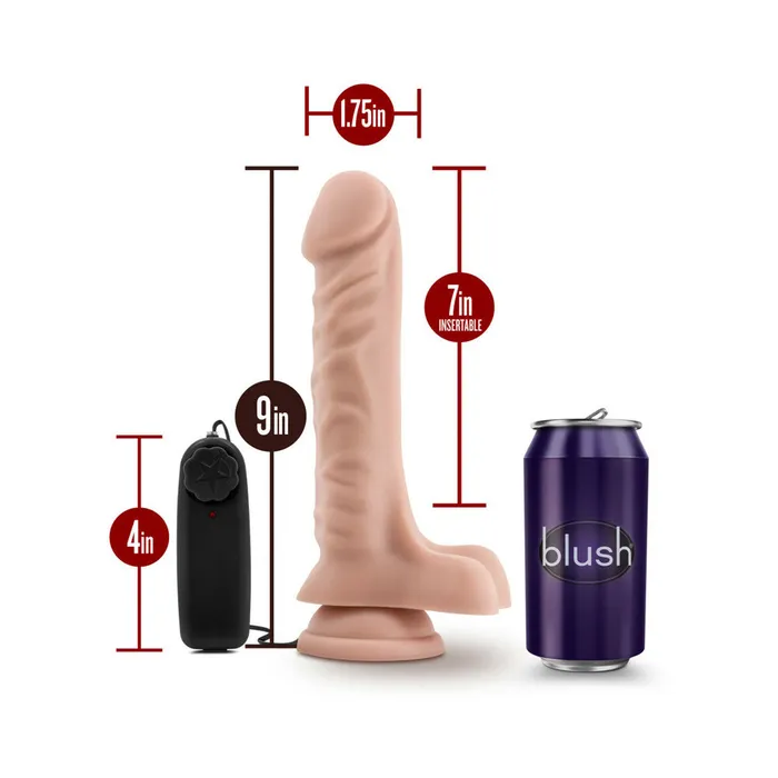 Dildos Vibratorscom 9 Vibrating Dildo Light