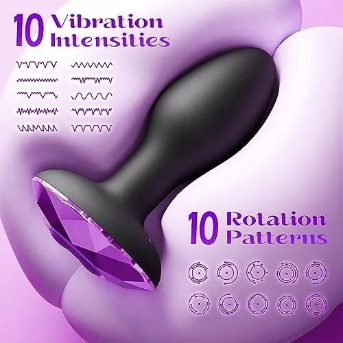 Male Sex Toys Oronova Anal Rotating Blug Vibration