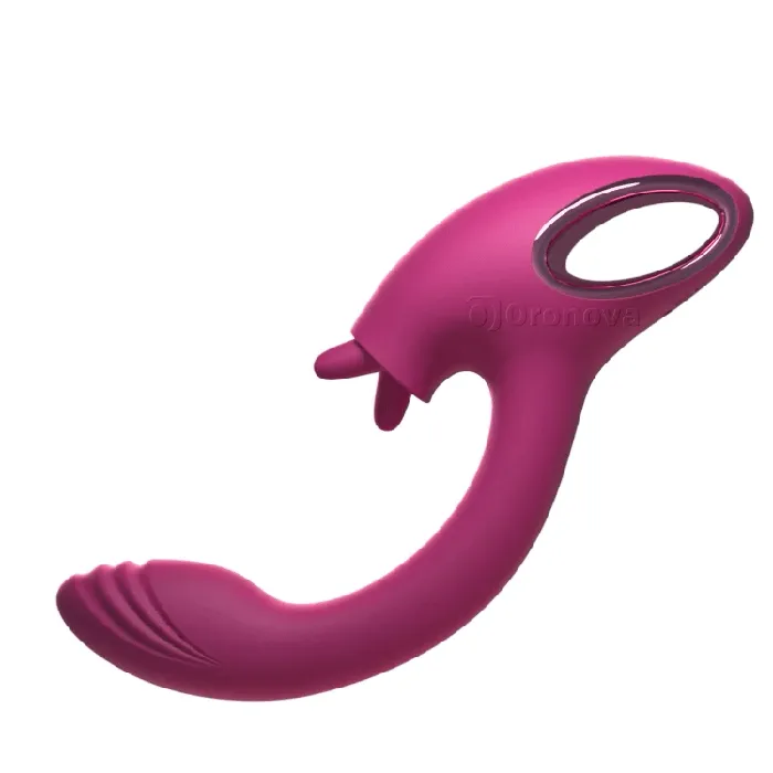 Oronova Vibrators Twin Licking GSpot Vibrator