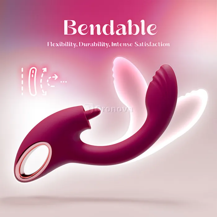 Oronova Vibrators Twin Licking GSpot Vibrator