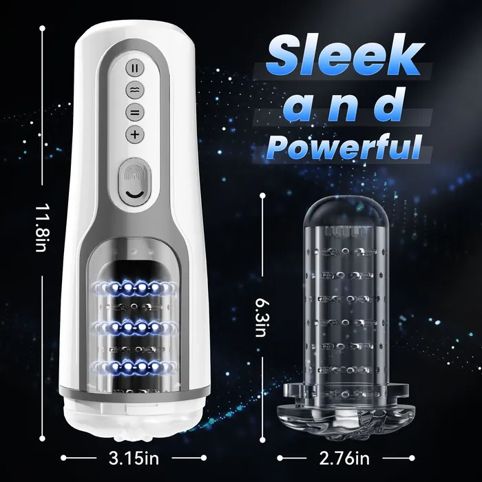 Sensual Rotating Roller Masturbator with Intense Stimulation Oronova Male Sex Toys